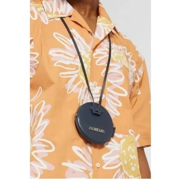 Jacquemus Navy Mini Leather Bag - Picture 3 of 6